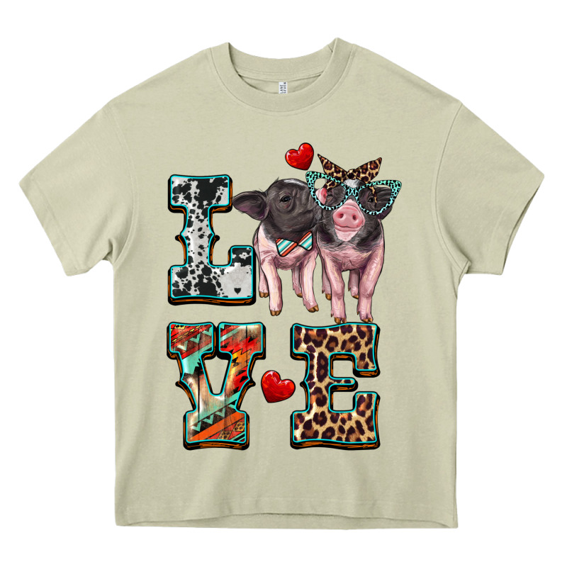 Love Baby Pigs Heavy Core Tee by Artiststas | Teevron