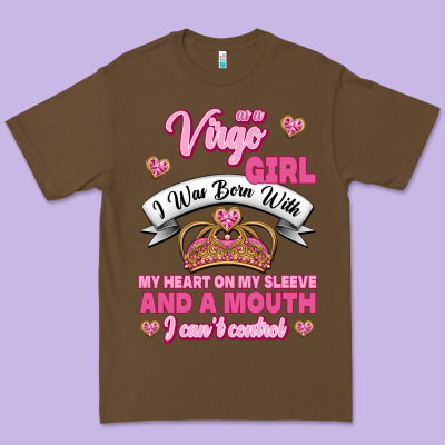 As A Virgo Girl Zodiac Girls Premium Tee Designed By Jasminsmagicworld
