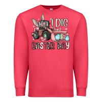 Cardinal I dig Easter Day Premium Sweatshirt - OliviaCreatesArt