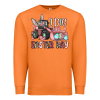 Carrot I dig Easter Day Premium Sweatshirt - OliviaCreatesArt