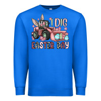 True Royal I dig Easter Day Premium Sweatshirt - OliviaCreatesArt
