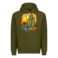 Army Green desert darlin' Premium Hoodie - JahusDesignShop