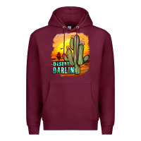 Burgundy desert darlin' Premium Hoodie - JahusDesignShop