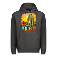 Charcoal Heather desert darlin' Premium Hoodie - JahusDesignShop