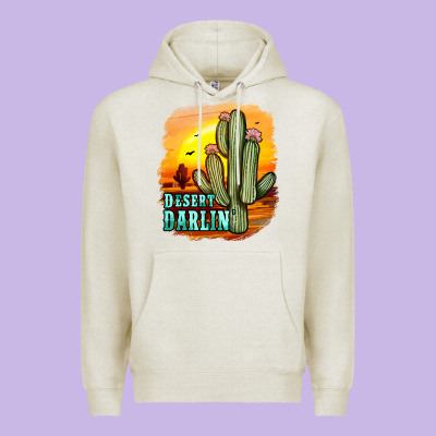 Desert Darlin' Premium Hoodie Designed By Jahusdesignshop