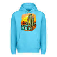 Ocean Blue desert darlin' Premium Hoodie - JahusDesignShop