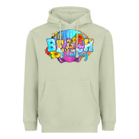 Matcha The beach is calling Heavyweight Hoodie - FaDigitalArtStudio