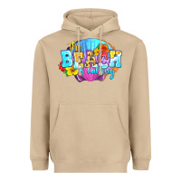 Mushroom The beach is calling Heavyweight Hoodie - FaDigitalArtStudio