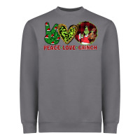 Storm Peace Love Grinch Heavyweight Sweatshirt - Bettercallsaul
