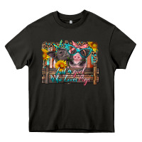 Asphalt just a girl who loves pigs Heavy Core Tee - Artiststas