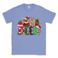 Colony Blue oh deer reindeer Classic Tee - MaliasSmallBusiness