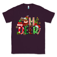 Plum oh deer reindeer Classic Tee - MaliasSmallBusiness