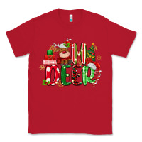 Red oh deer reindeer Classic Tee - MaliasSmallBusiness