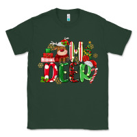 Sports Green oh deer reindeer Classic Tee - MaliasSmallBusiness