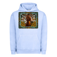 Pigment Grape Ice Western Horse Mouse Pad Urban Hoodie - CowhideDigitalArt