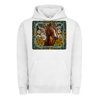 Pigment Lunar Rock Western Horse Mouse Pad Urban Hoodie - CowhideDigitalArt
