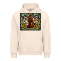 Sandshell Western Horse Mouse Pad Urban Hoodie - CowhideDigitalArt
