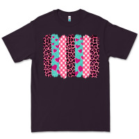 Plum valentine's day brushstrokes Premium Tee - BarkalooDesign