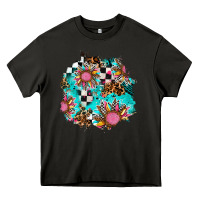 Asphalt race sunflower patches Heavy Core Tee - AdoDesignShop