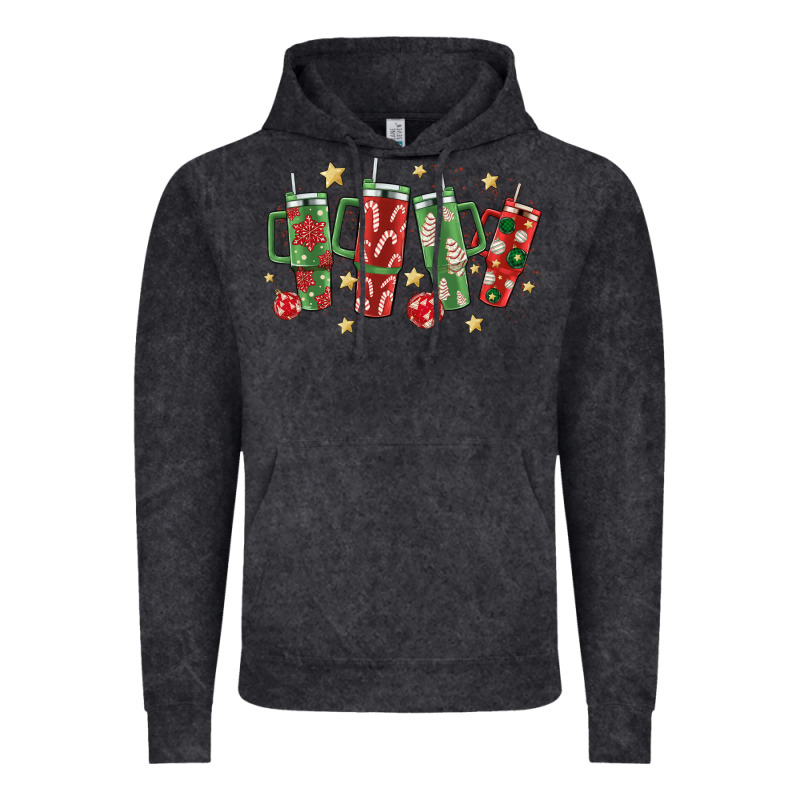 Christmas Cups Vintage Hoodie by MaliasSmallBusiness | Teevron