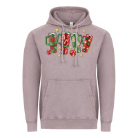 Vintage Zinc Christmas cups Vintage Hoodie - MaliasSmallBusiness