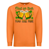 Carrot St. Patrick’s Day shut up liver you are fine Premium Sweatshirt - OliviaCreatesArt