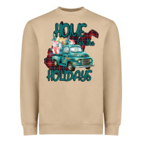 Mushroom Christmas Home For The Holidays Heavyweight Sweatshirt - Bettercallsaul