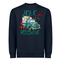 Christmas Home For The Holidays Heavyweight Sweatshirt | Teevron