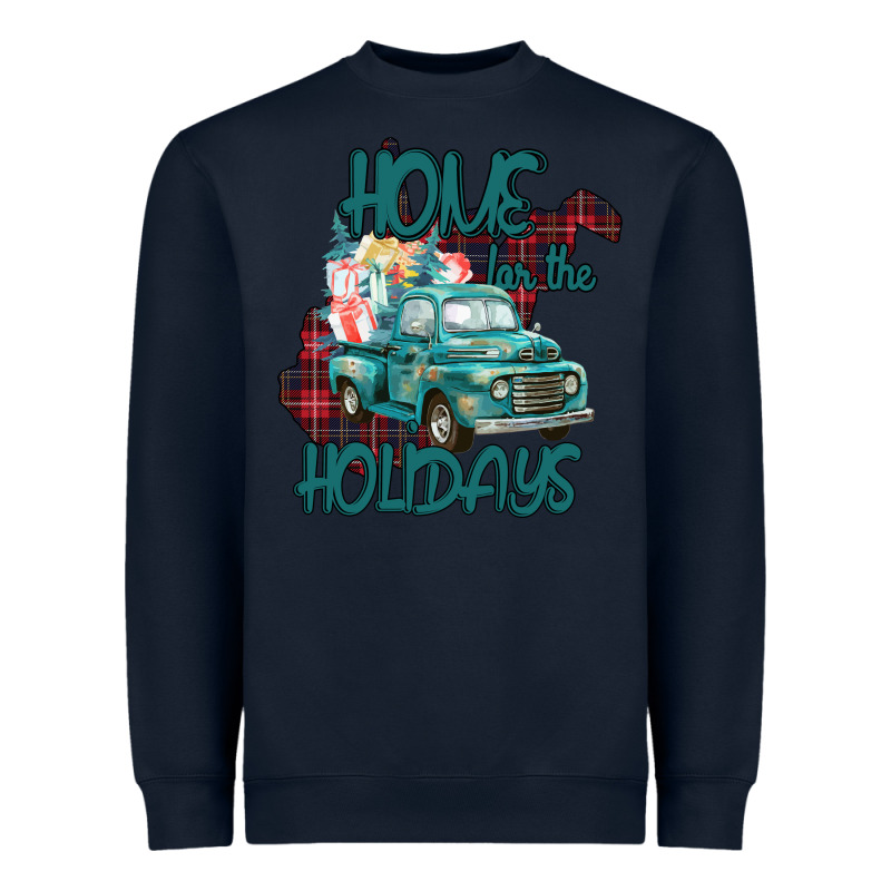 Christmas Home For The Holidays Heavyweight Sweatshirt by Bettercallsaul | Teevron