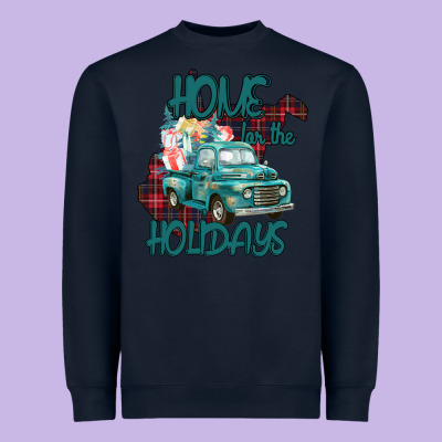 Christmas Home For The Holidays Heavyweight Sweatshirt Designed By Bettercallsaul