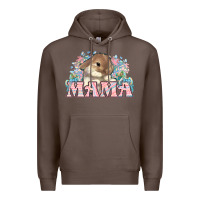 Coffee Easter Bunny Mama  mother's day Premium Hoodie - HowdyJamesFarm