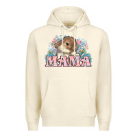 Sandshell Easter Bunny Mama  mother's day Premium Hoodie - HowdyJamesFarm