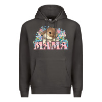 Smoke Easter Bunny Mama  mother's day Premium Hoodie - HowdyJamesFarm