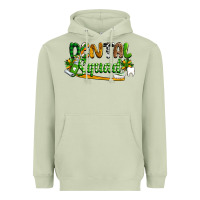 Matcha St. Patrick's Day Dental squad Heavyweight Hoodie - OliviaCreatesArt
