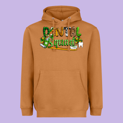 St. Patrick's Day Dental Squad Heavyweight Hoodie Designed By Oliviacreatesart