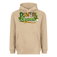 Mushroom St. Patrick's Day Dental squad Heavyweight Hoodie - OliviaCreatesArt