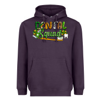 Plum St. Patrick's Day Dental squad Heavyweight Hoodie - OliviaCreatesArt
