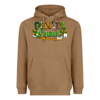 Toasted Coconut St. Patrick's Day Dental squad Heavyweight Hoodie - OliviaCreatesArt