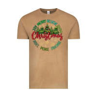 Vintage Camel Christmas Vibes Vintage Tee - MaliasSmallBusiness