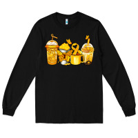 Black childhood cancer coffee Long Sleeve Tee - Jasminsmagicworld