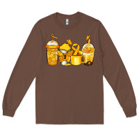 Chestnut childhood cancer coffee Long Sleeve Tee - Jasminsmagicworld