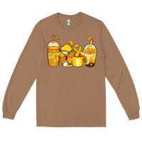 Toasted Coconut childhood cancer coffee Long Sleeve Tee - Jasminsmagicworld