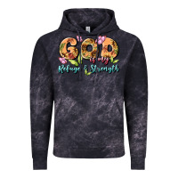 Cloud Black god is my refuge and strength Vintage Hoodie - MaliasSmallBusiness