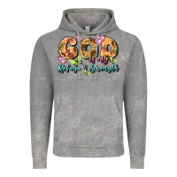 Cloud Rock god is my refuge and strength Vintage Hoodie - MaliasSmallBusiness