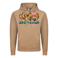 Vintage Coffee god is my refuge and strength Vintage Hoodie - MaliasSmallBusiness