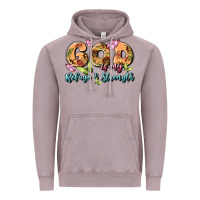 Vintage Zinc god is my refuge and strength Vintage Hoodie - MaliasSmallBusiness
