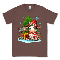 Chestnut merry christmas cow Classic Tee - MaliasSmallBusiness