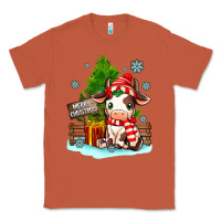 Copper merry christmas cow Classic Tee - MaliasSmallBusiness