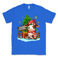 True Royal merry christmas cow Classic Tee - MaliasSmallBusiness