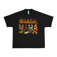 Black thankful mama bbs Urban Heavy Tee - BundleAndBundleShop